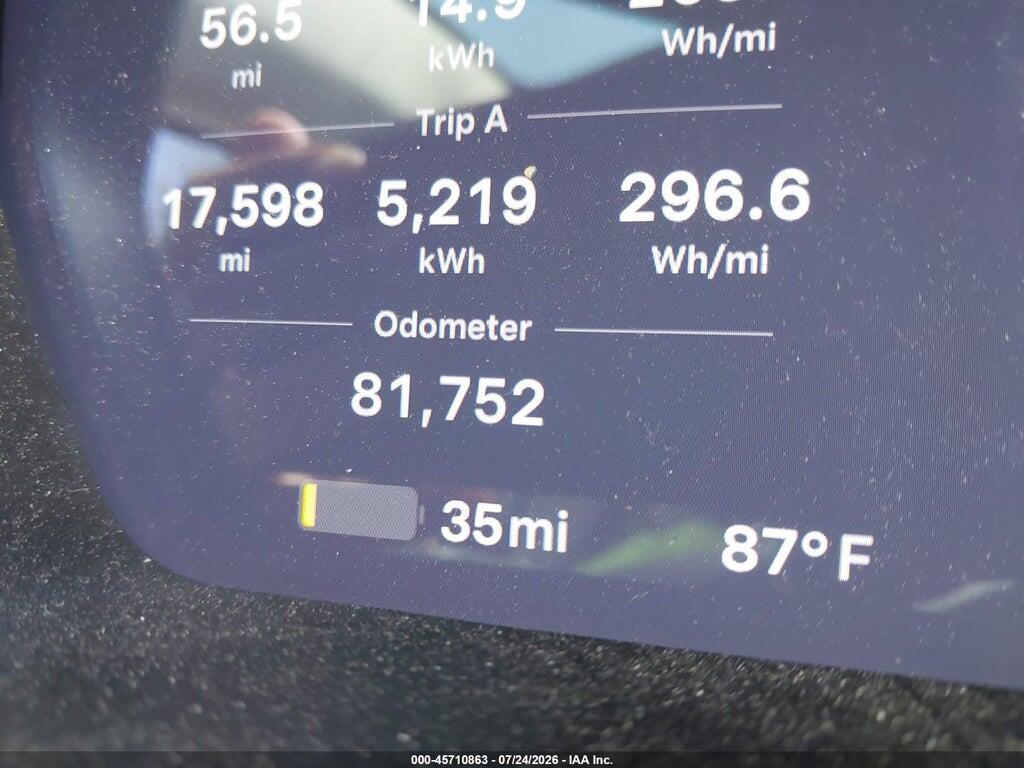 5YJSA1E25HF185701 2017 TESLA MODEL S photo no. 7