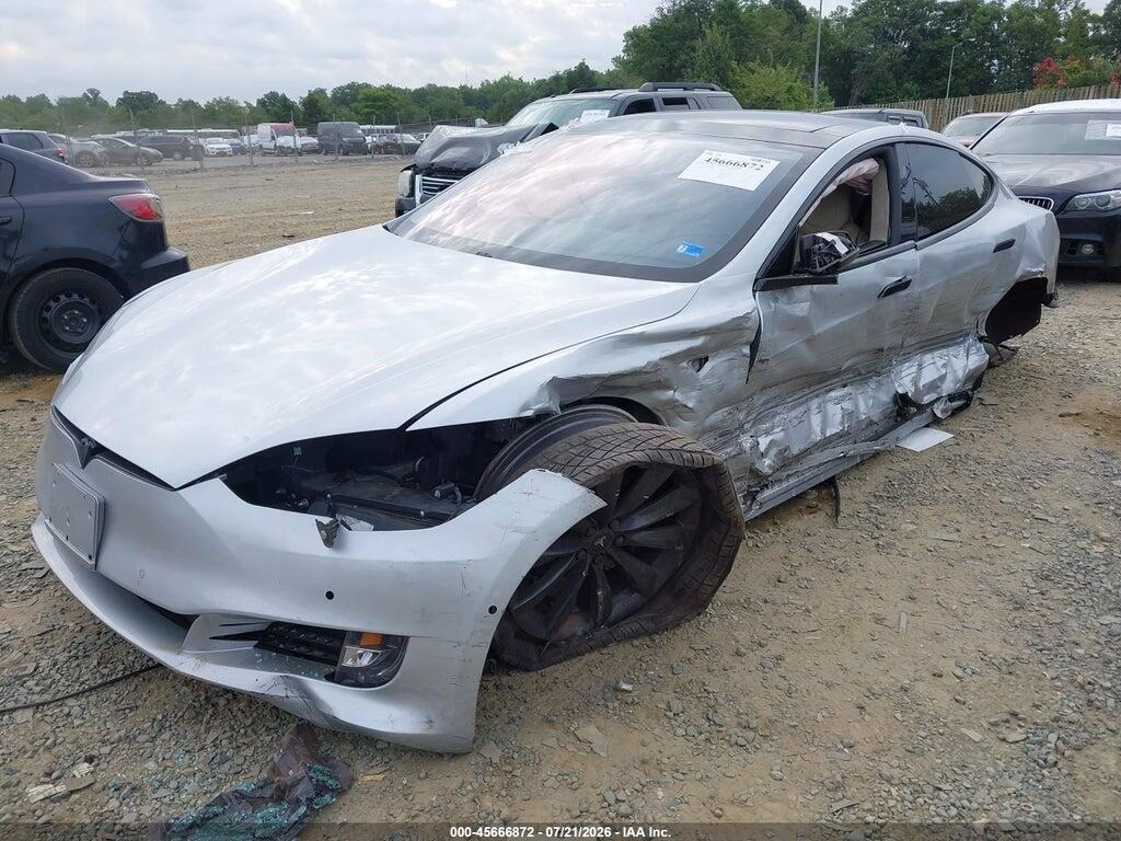 5YJSA1E45HF192889 2017 TESLA MODEL S photo no. 2