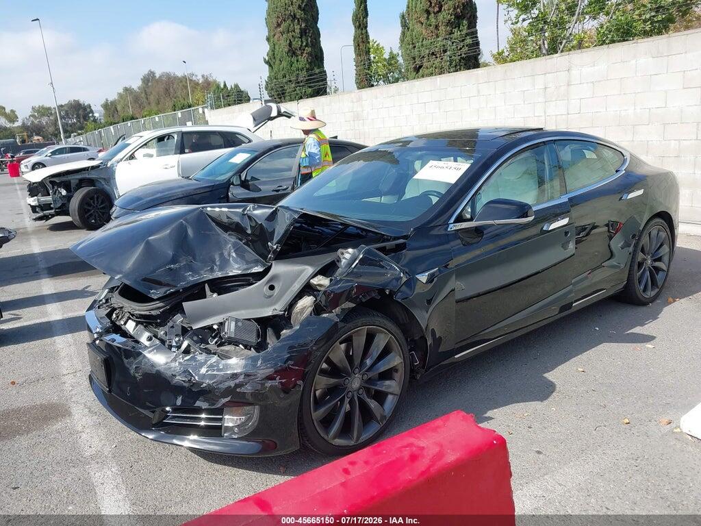 5YJSA1E10HF232771 2017 TESLA MODEL S photo no. 2
