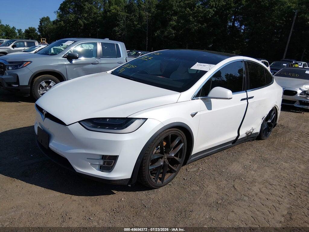 5YJXCBE24HF050280 2017 TESLA MODEL X photo no. 2