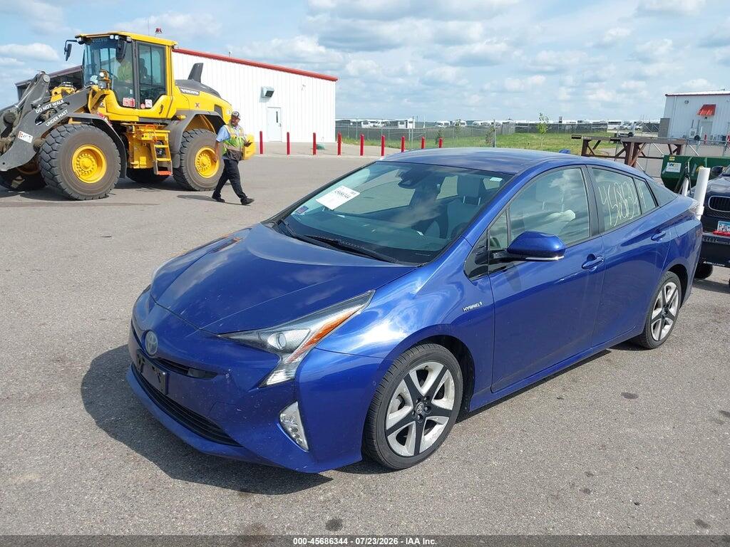 JTDKARFU3H3528808 2017 TOYOTA PRIUS photo no. 2