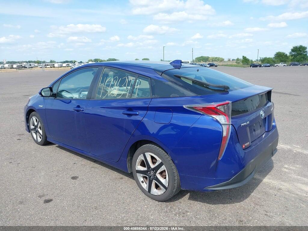JTDKARFU3H3528808 2017 TOYOTA PRIUS photo no. 3