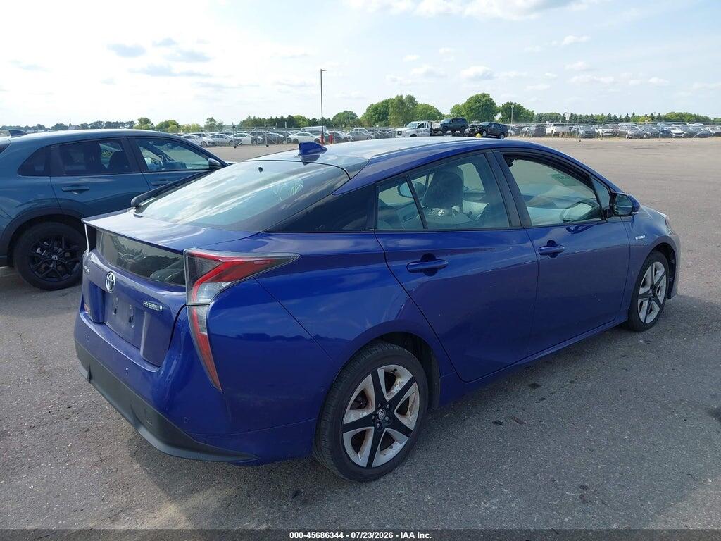 JTDKARFU3H3528808 2017 TOYOTA PRIUS photo no. 4