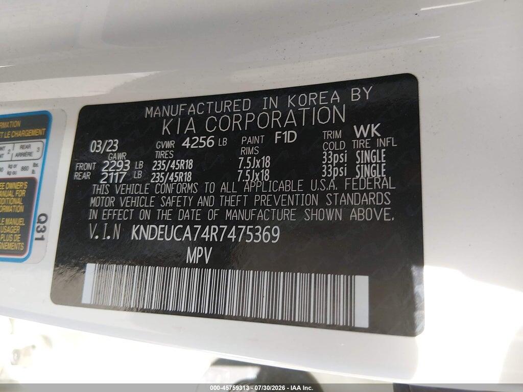 KNDEUCA74R7475369 2024 KIA SELTOS photo no. 9