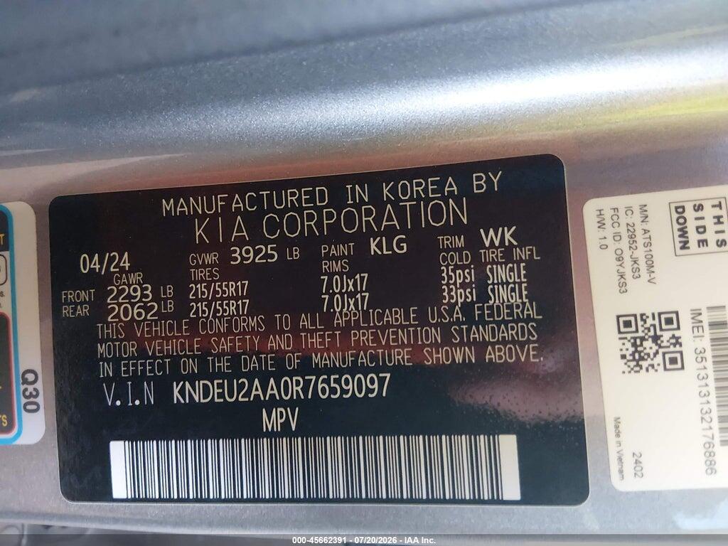 KNDEU2AA0R7659097 2024 KIA SELTOS photo no. 9