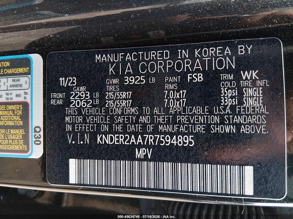 KNDER2AA7R7594895 2024 KIA SELTOS photo no. 9