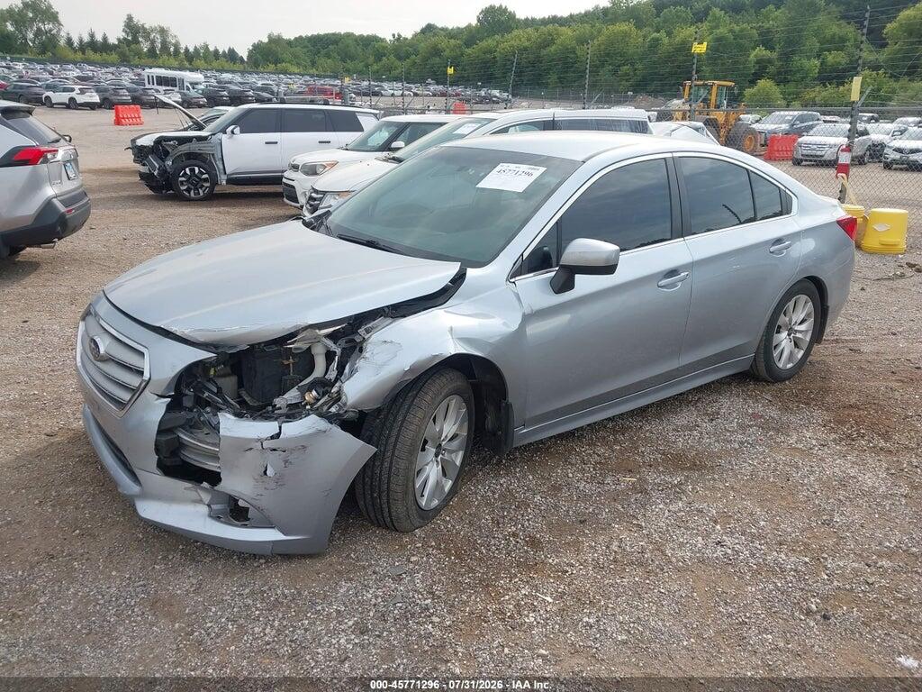 4S3BNBC68G3003100 2016 SUBARU LEGACY photo no. 2