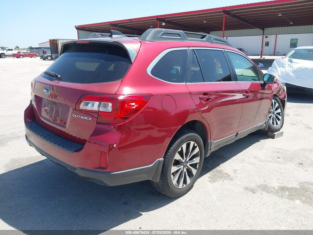 4S4BSBNC2G3317249 2016 SUBARU OUTBACK photo no. 4