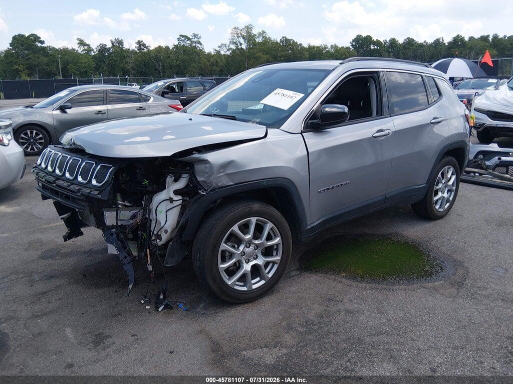 3C4NJDFBXNT221649 2022 JEEP COMPASS photo no. 2