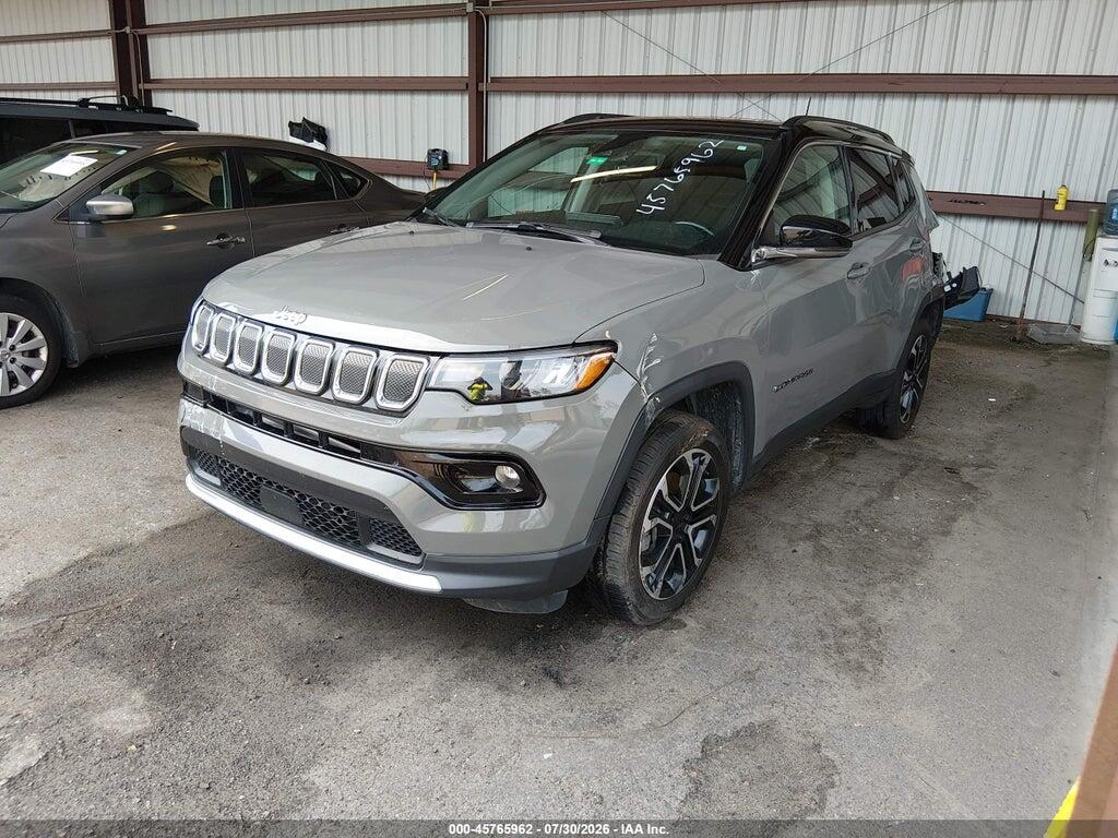 3C4NJDCB0NT157822 2022 JEEP COMPASS photo no. 2