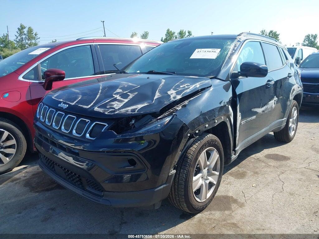 3C4NJDBB2NT216659 2022 JEEP COMPASS photo no. 2