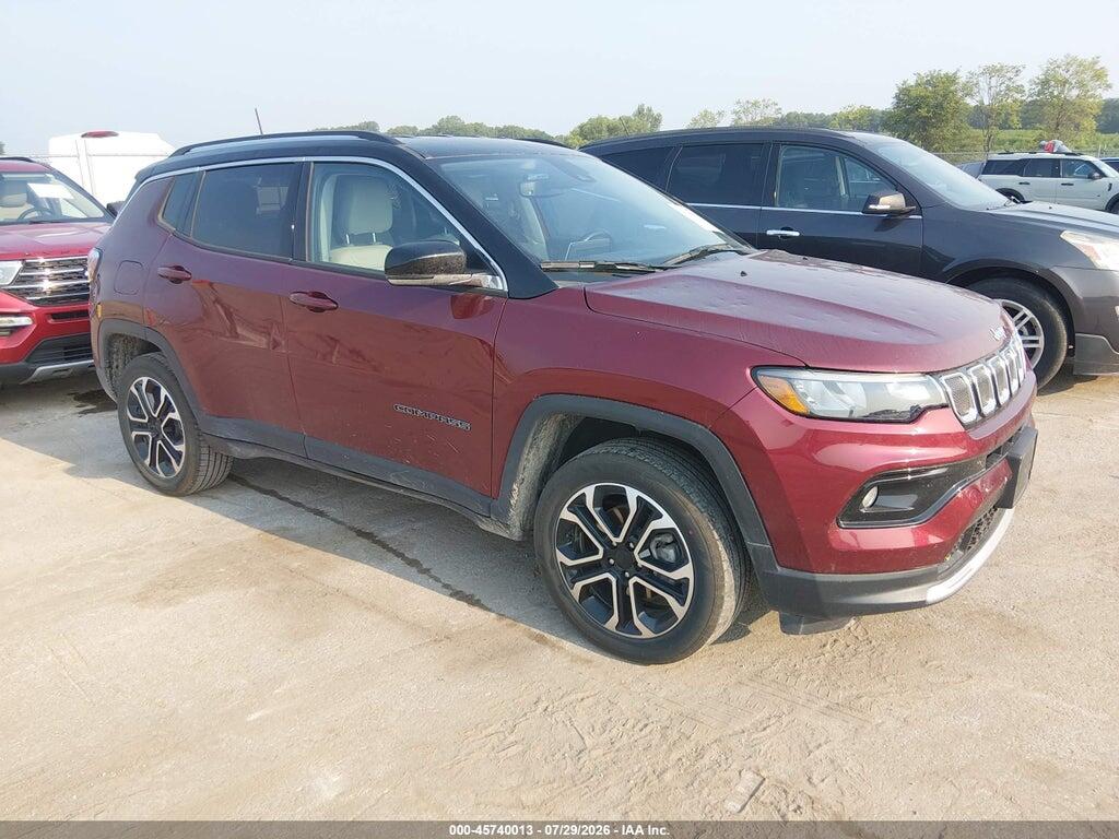 3C4NJDCB4NT143227 2022 JEEP COMPASS photo no. 1