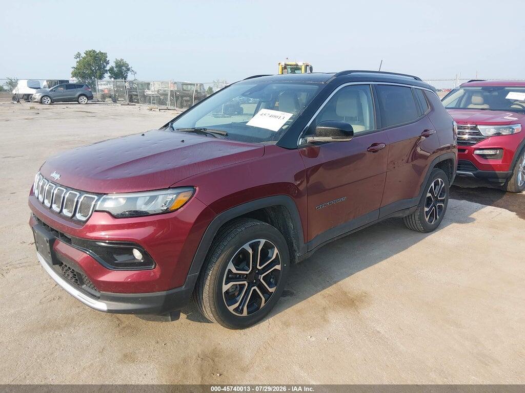 3C4NJDCB4NT143227 2022 JEEP COMPASS photo no. 2