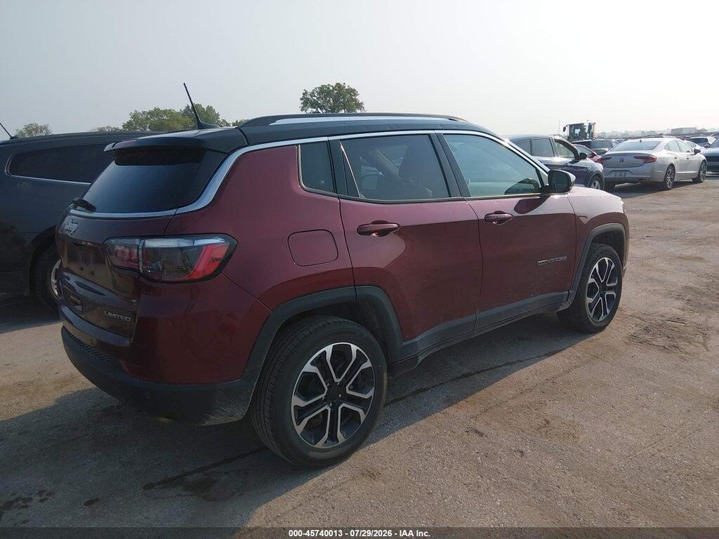 3C4NJDCB4NT143227 2022 JEEP COMPASS photo no. 4