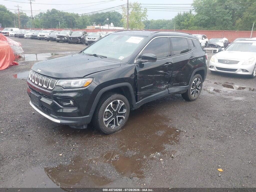 3C4NJDCB0NT128305 2022 JEEP COMPASS photo no. 2