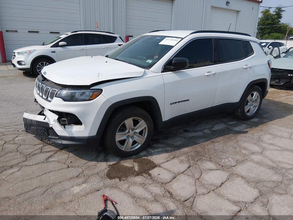 3C4NJCBB2NT137261 2022 JEEP COMPASS photo no. 2