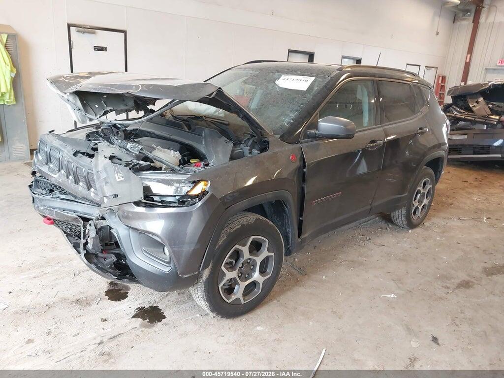 3C4NJDDB2NT186429 2022 JEEP COMPASS photo no. 2