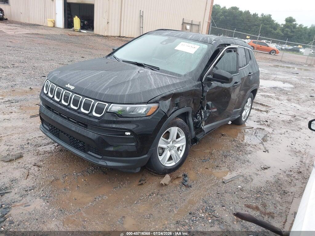 3C4NJCBB6NT139093 2022 JEEP COMPASS photo no. 2