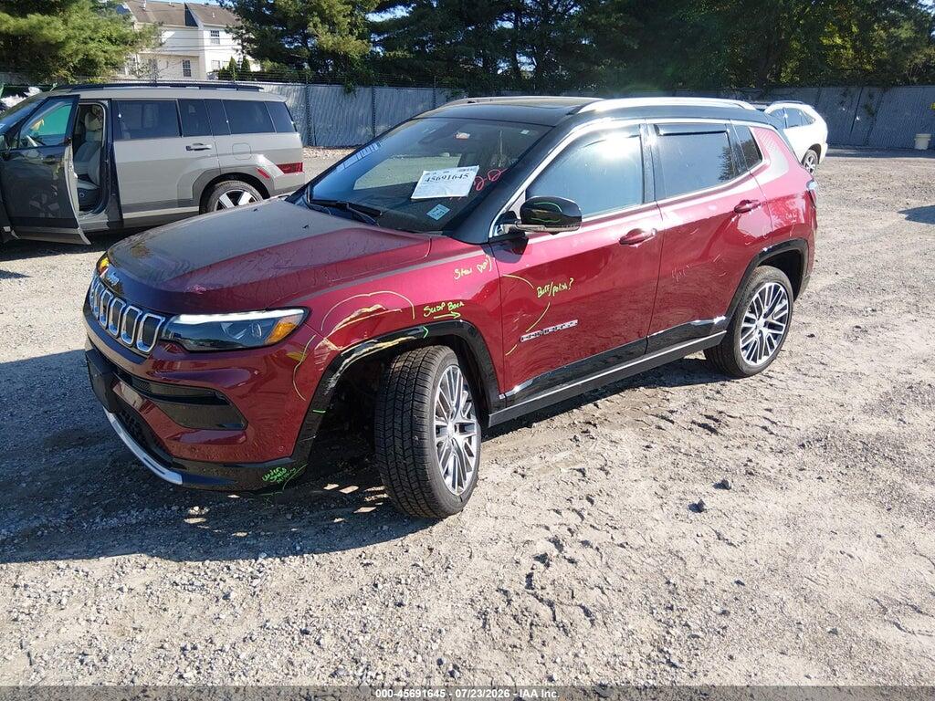 3C4NJDCB6NT147909 2022 JEEP COMPASS photo no. 2