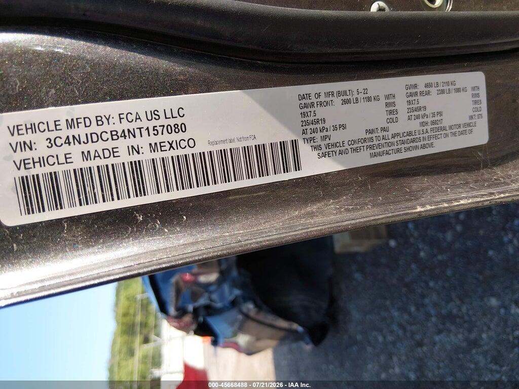 3C4NJDCB4NT157080 2022 JEEP COMPASS photo no. 9