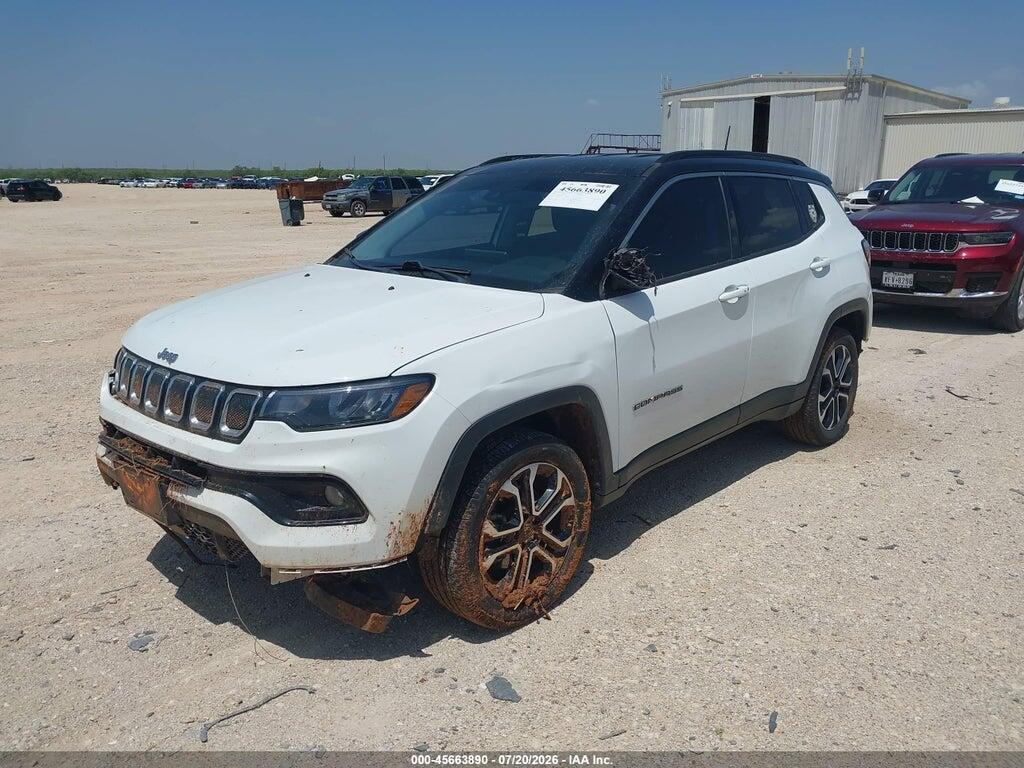 3C4NJDCB5NT197135 2022 JEEP COMPASS photo no. 2