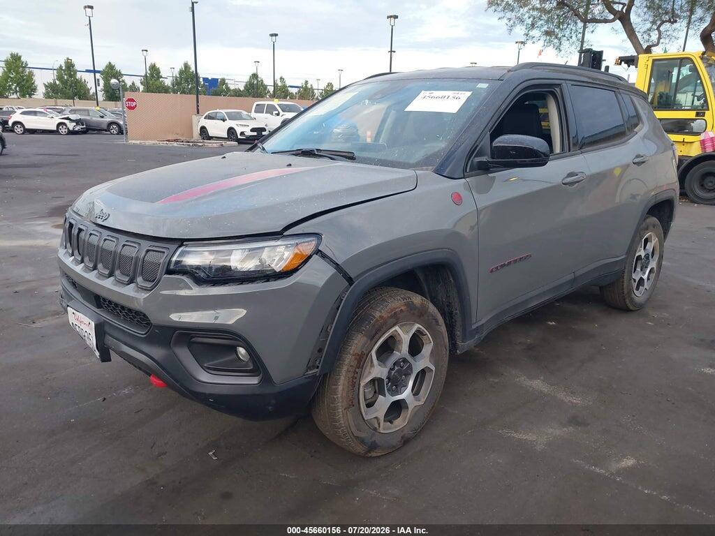 3C4NJDDB8NT206022 2022 JEEP COMPASS photo no. 2