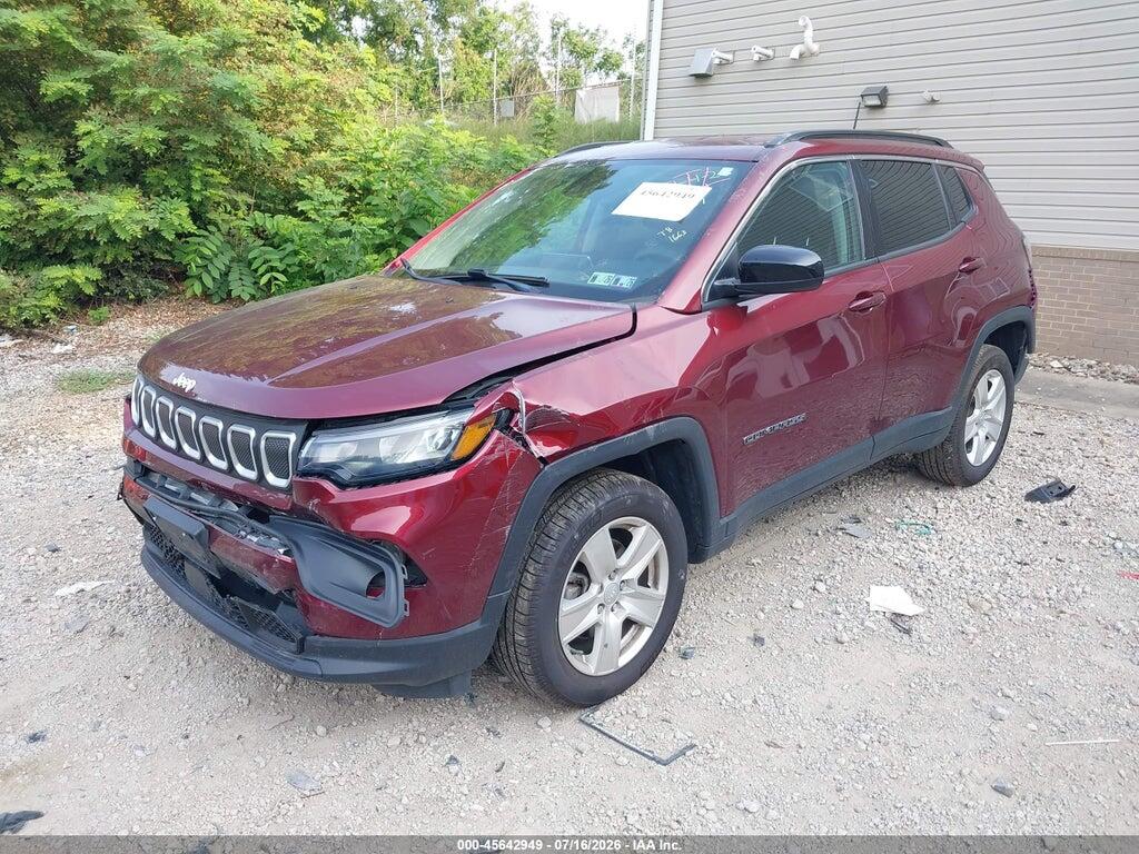 3C4NJDBB6NT129167 2022 JEEP COMPASS photo no. 2