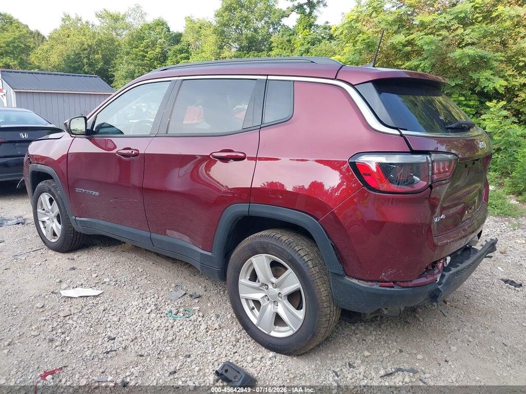 3C4NJDBB6NT129167 2022 JEEP COMPASS photo no. 3