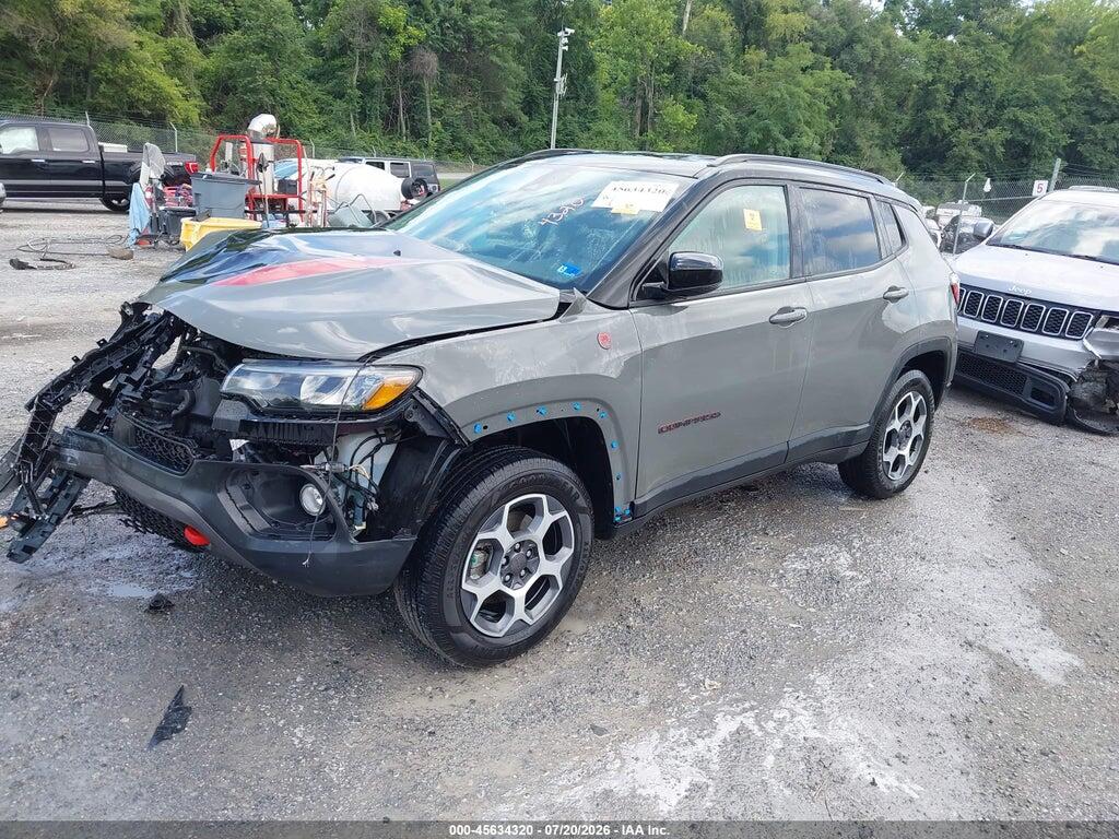 3C4NJDDB9NT235805 2022 JEEP COMPASS photo no. 2