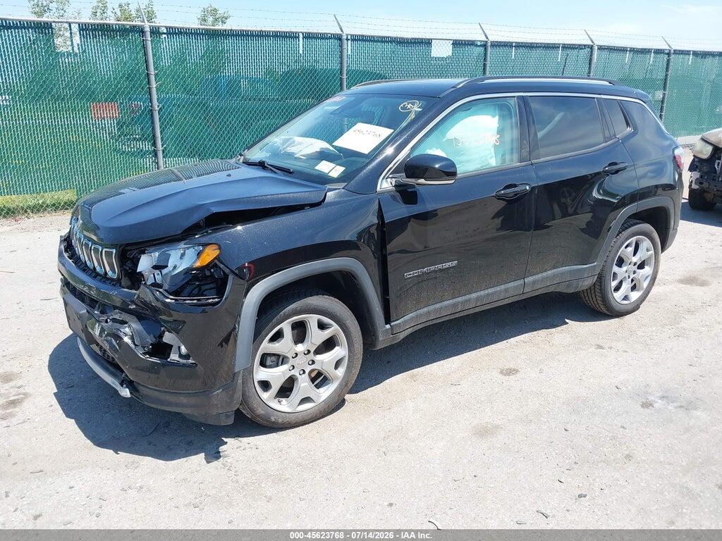 3C4NJDCBXNT116906 2022 JEEP COMPASS photo no. 2