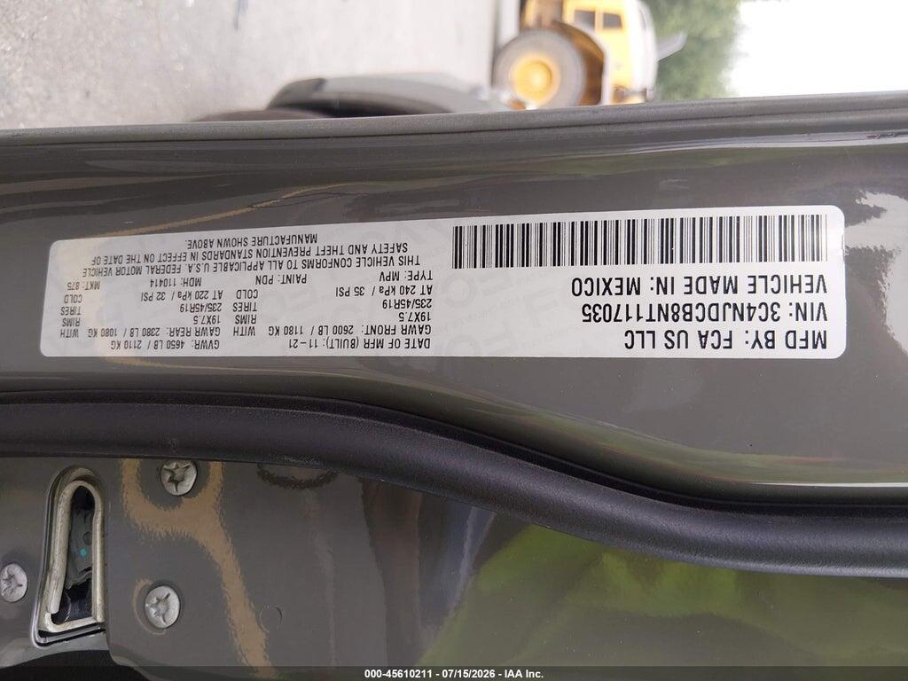 3C4NJDCB8NT117035 2022 JEEP COMPASS photo no. 9