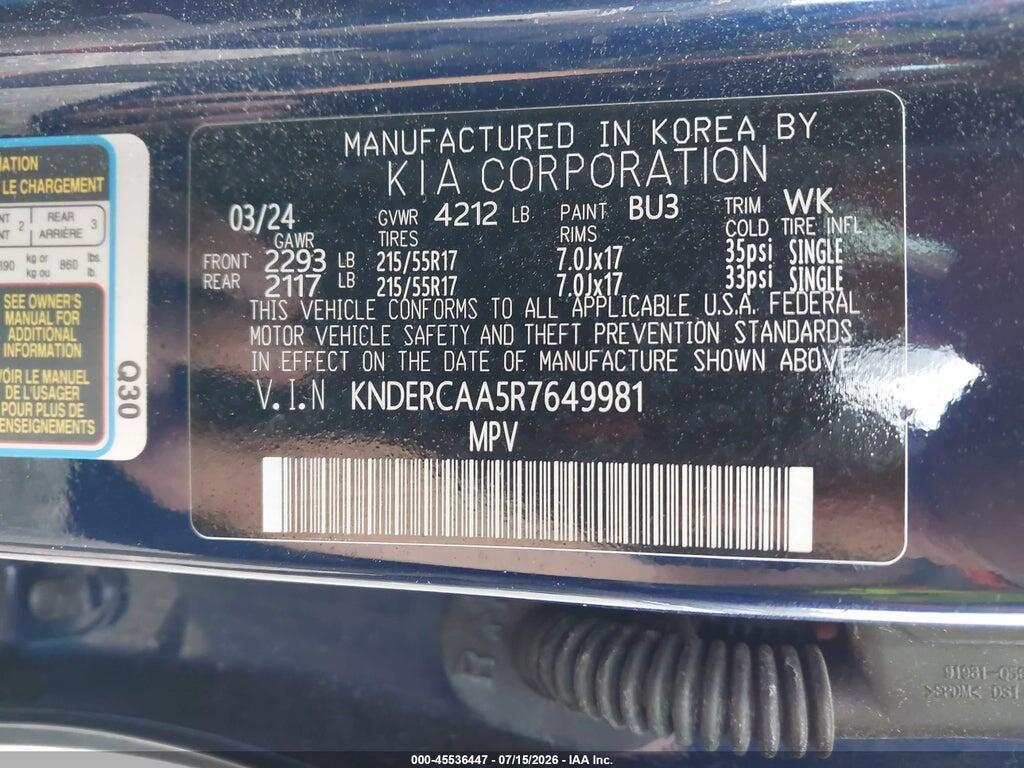 KNDERCAA5R7649981 2024 KIA SELTOS photo no. 9