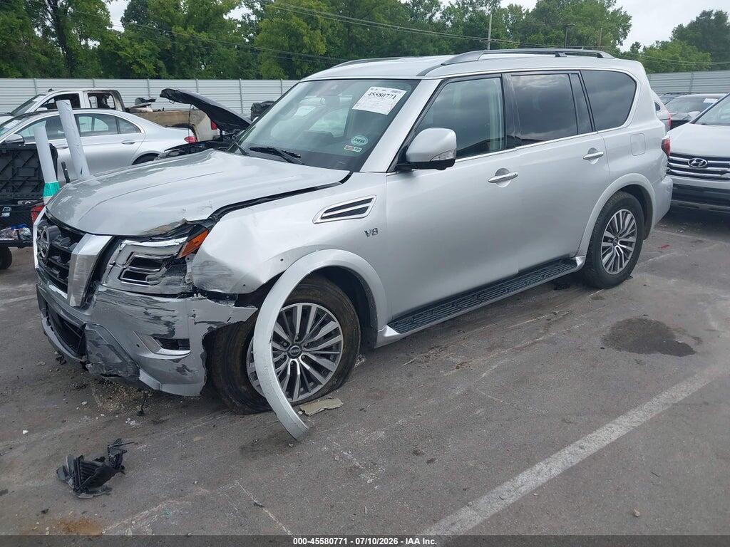 JN8AY2BB1M9793340 2021 NISSAN ARMADA photo no. 2