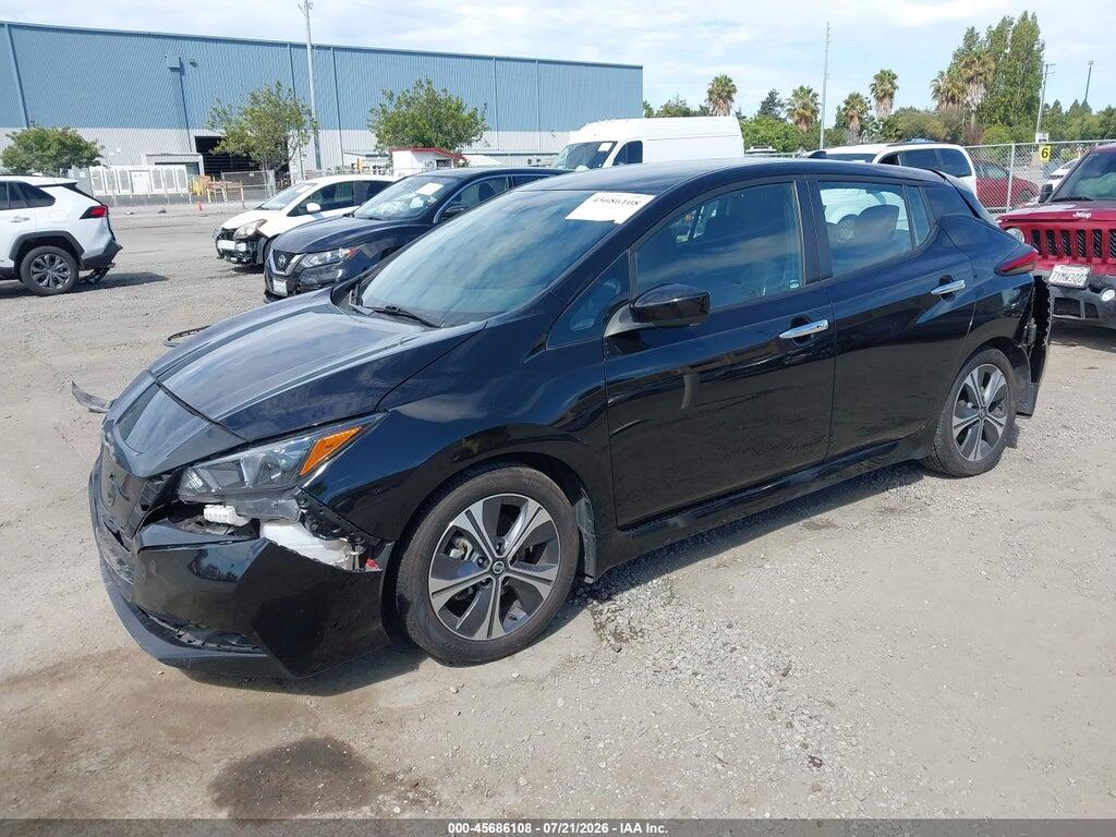 1N4AZ1CV5MC557021 2021 NISSAN LEAF photo no. 2