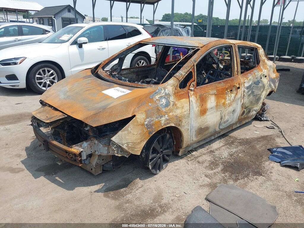 1N4BZ1BVXMC554086 2021 NISSAN LEAF photo no. 2