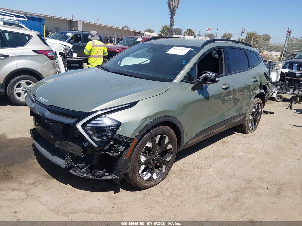 5XYK6CDF4RG179240 2024 KIA SPORTAGE photo no. 2