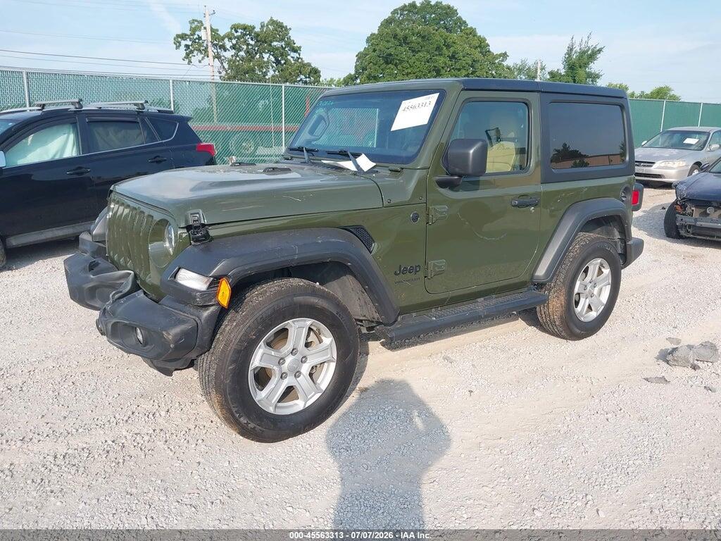 1C4GJXAGXNW109599 2022 JEEP WRANGLER photo no. 2