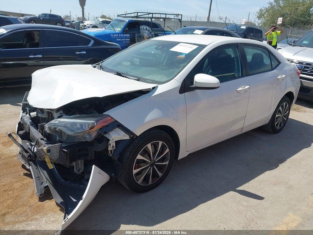 5YFBURHE3HP685534 2017 TOYOTA COROLLA photo no. 2