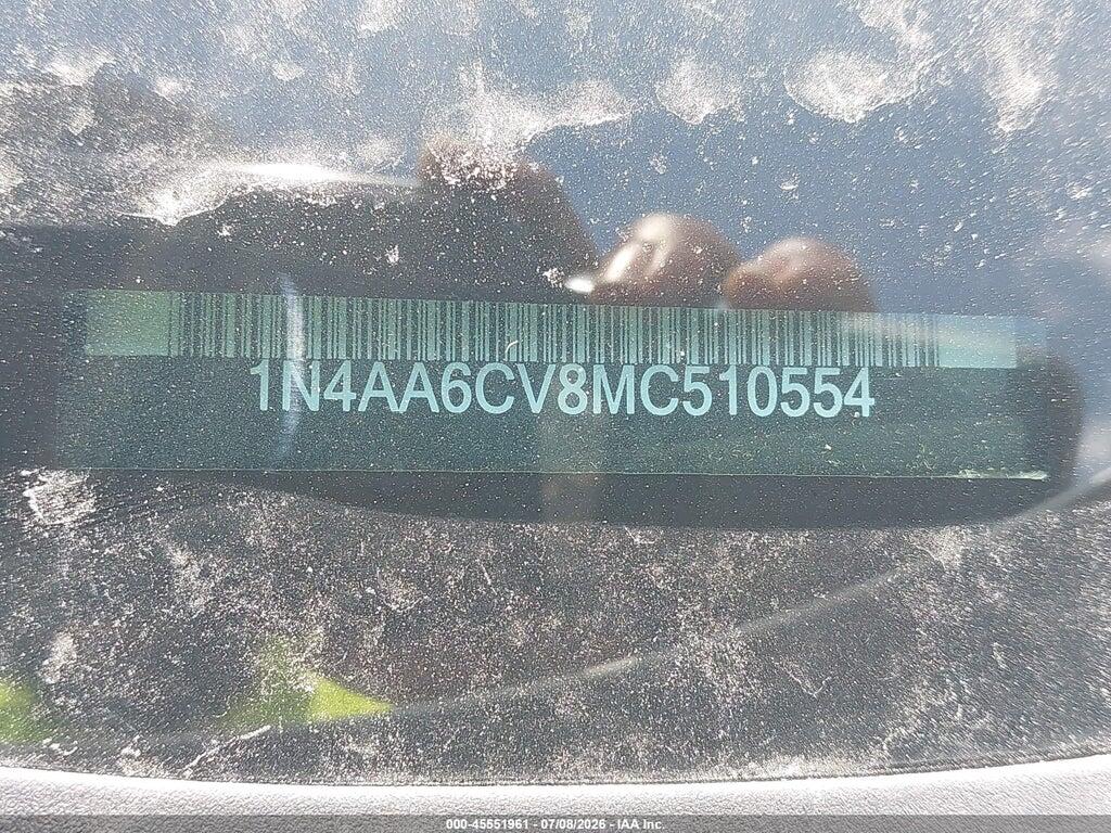 1N4AA6CV8MC510554 2021 NISSAN MAXIMA photo no. 9