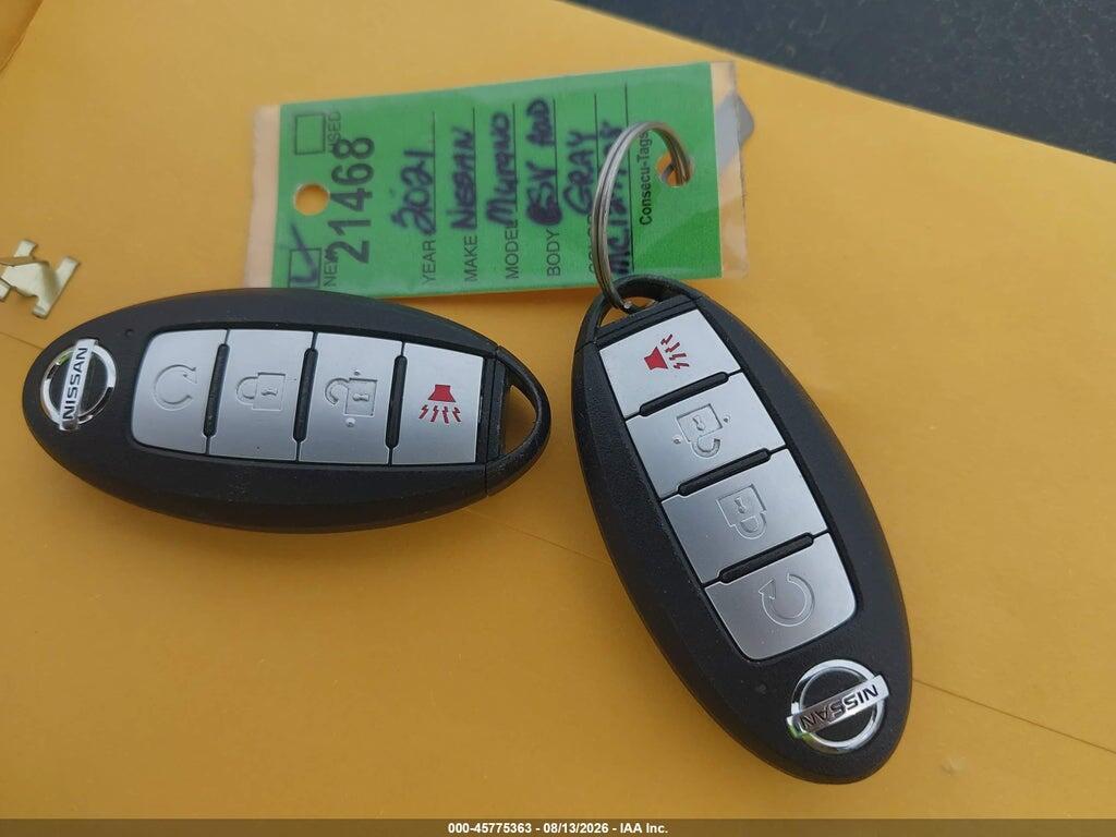 5N1AZ2BSXMC127908 2021 NISSAN MURANO photo no. 11