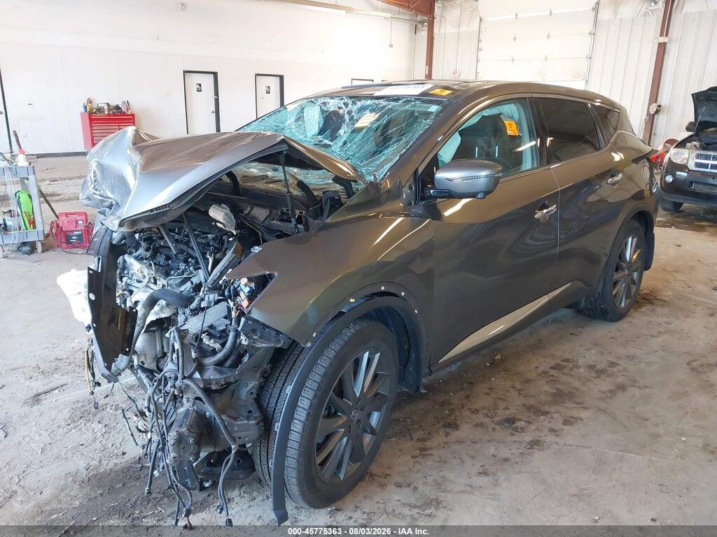 5N1AZ2BSXMC127908 2021 NISSAN MURANO photo no. 2