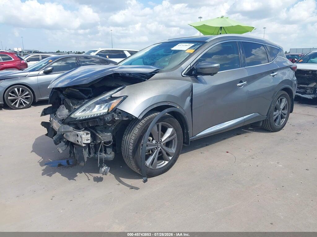 5N1AZ2DJ4MC123759 2021 NISSAN MURANO photo no. 2