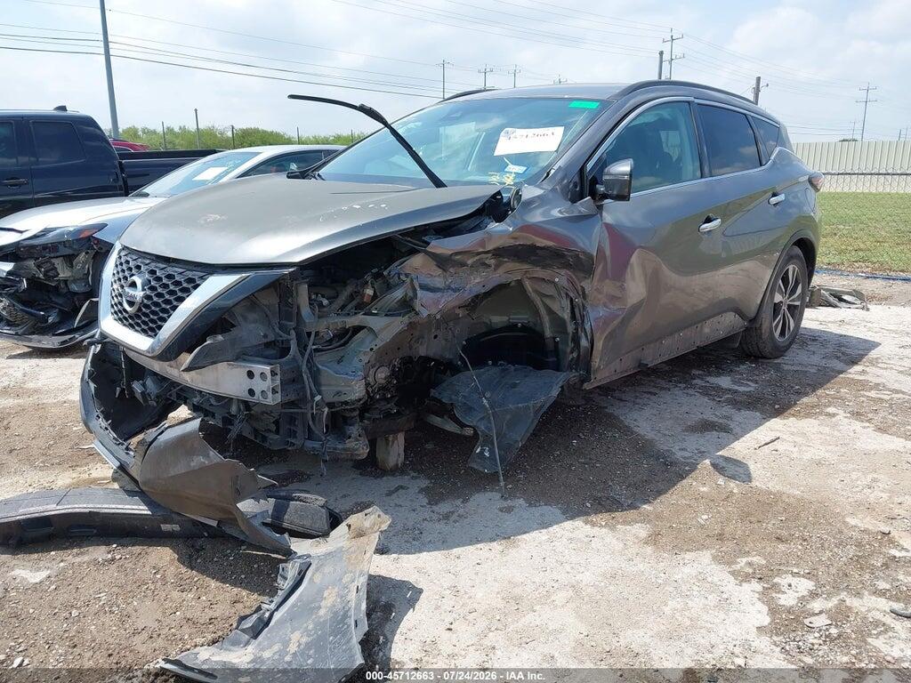 5N1AZ2BJ0MC128671 2021 NISSAN MURANO photo no. 2