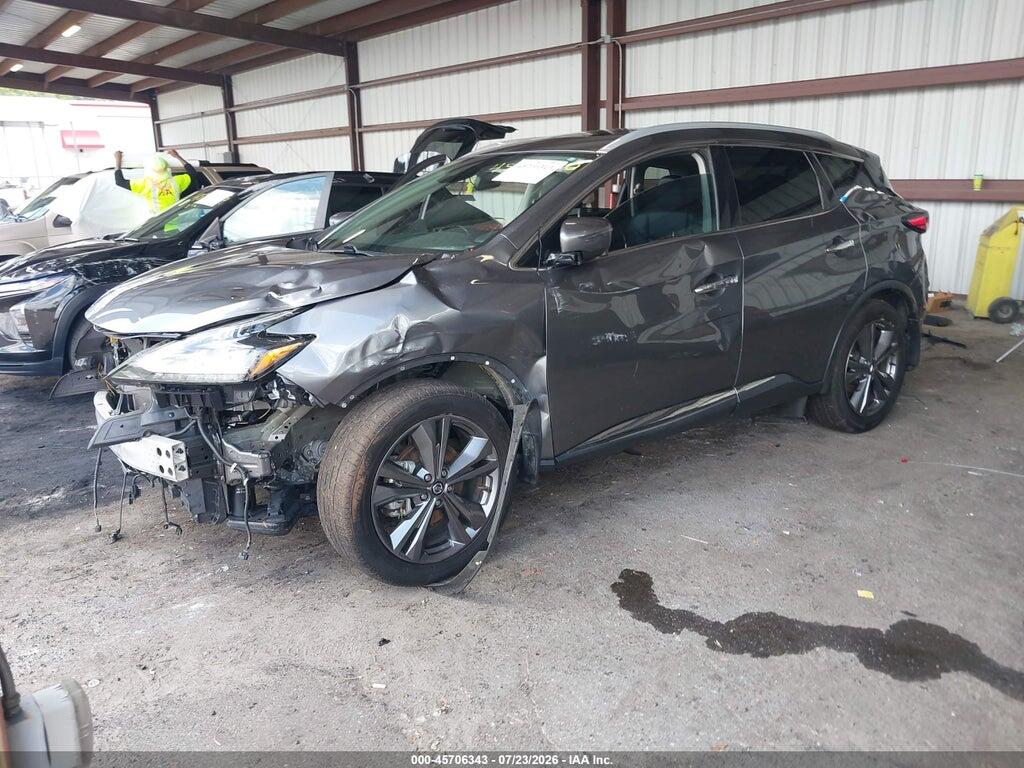 5N1AZ2DJ3MC137538 2021 NISSAN MURANO photo no. 2