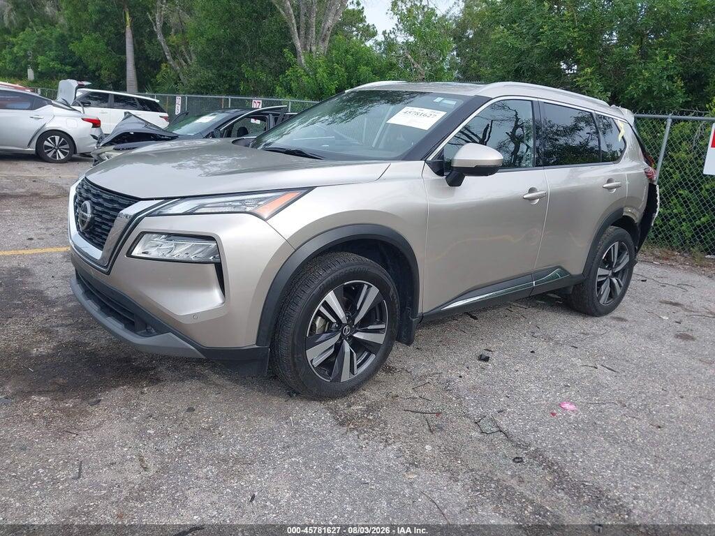 JN8AT3CA5MW026117 2021 NISSAN ROGUE photo no. 2