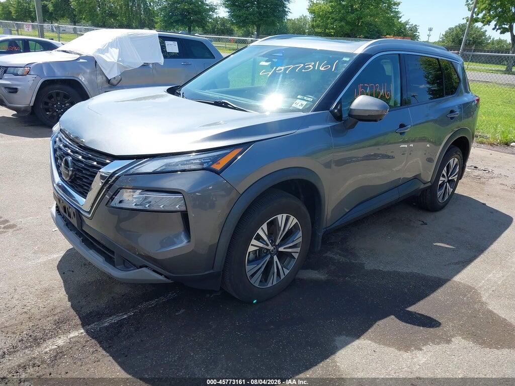 5N1AT3BB7MC700884 2021 NISSAN ROGUE photo no. 2