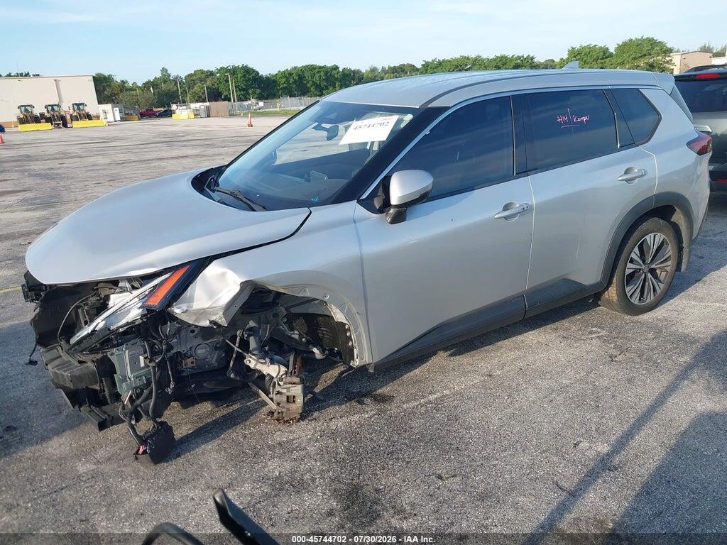 JN8AT3BA2MW011849 2021 NISSAN ROGUE photo no. 2
