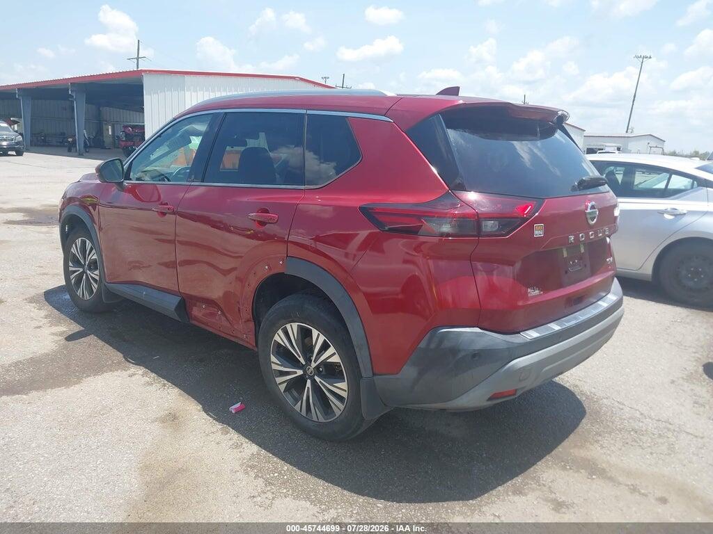 5N1AT3BA0MC802292 2021 NISSAN ROGUE photo no. 3