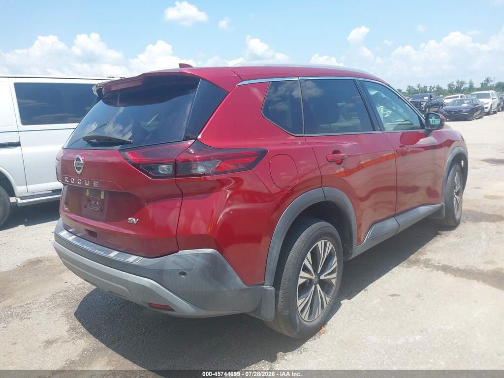 5N1AT3BA0MC802292 2021 NISSAN ROGUE photo no. 4