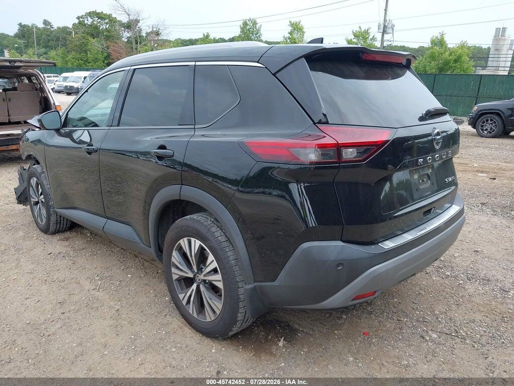 5N1AT3BB4MC768222 2021 NISSAN ROGUE photo no. 3